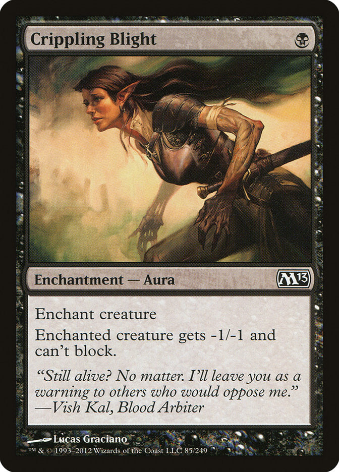 Crippling Blight [Magic 2013] MTG Single Magic: The Gathering | Red Claw Gaming