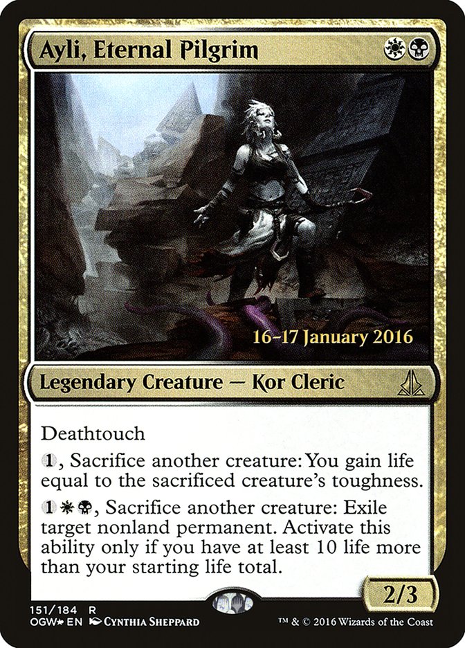 Ayli, Eternal Pilgrim [Oath of the Gatewatch Prerelease Promos] MTG Single Magic: The Gathering | Red Claw Gaming