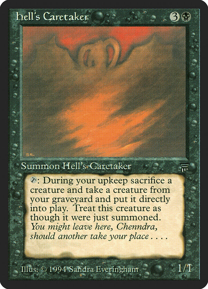 Hell's Caretaker [Legends] MTG Single Magic: The Gathering | Red Claw Gaming
