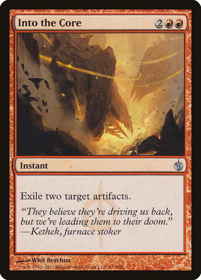 Into the Core [Mirrodin Besieged] MTG Single Magic: The Gathering | Red Claw Gaming