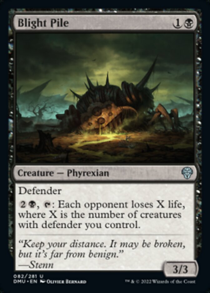 Blight Pile [Dominaria United] MTG Single Magic: The Gathering | Red Claw Gaming