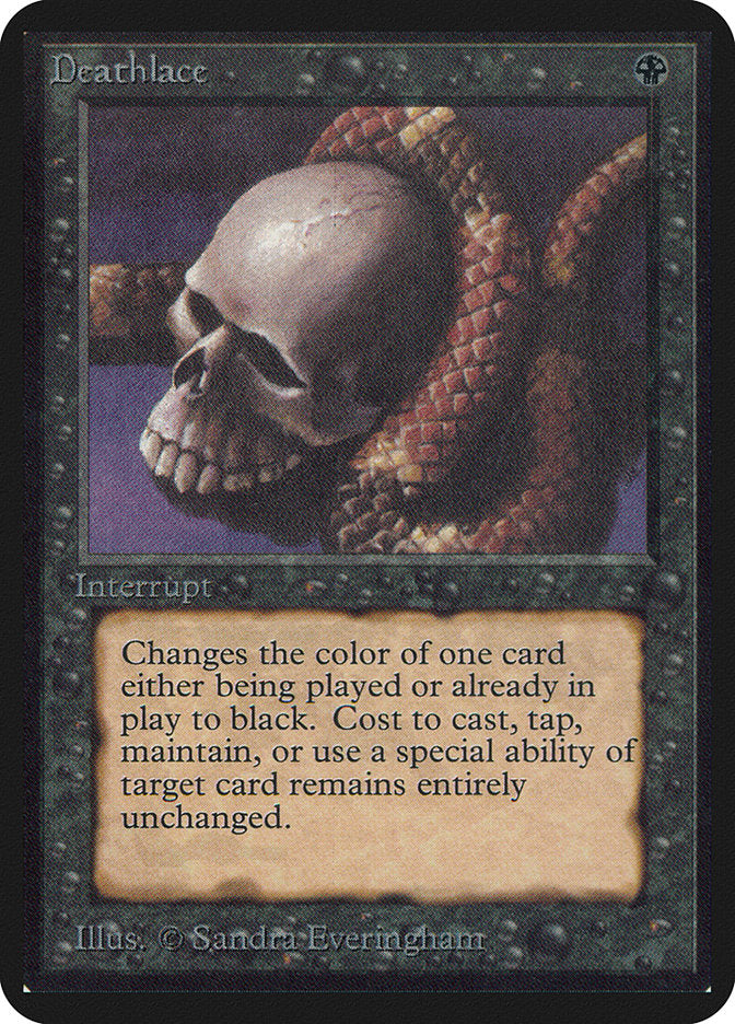 Deathlace [Alpha Edition] MTG Single Magic: The Gathering | Red Claw Gaming