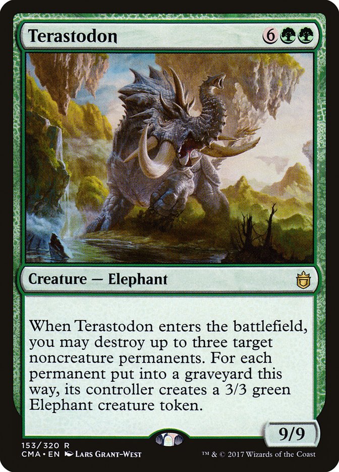 Terastodon [Commander Anthology] MTG Single Magic: The Gathering | Red Claw Gaming