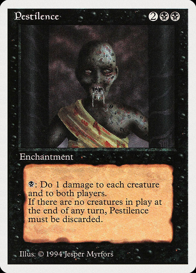 Pestilence [Summer Magic / Edgar] MTG Single Magic: The Gathering | Red Claw Gaming