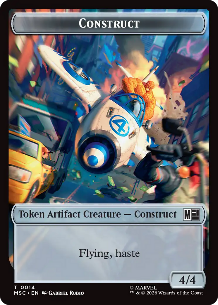 Council of Reeds (008) // Construct (014) Double-Sided Token [Marvel Super Heroes Commander Tokens] | Red Claw Gaming