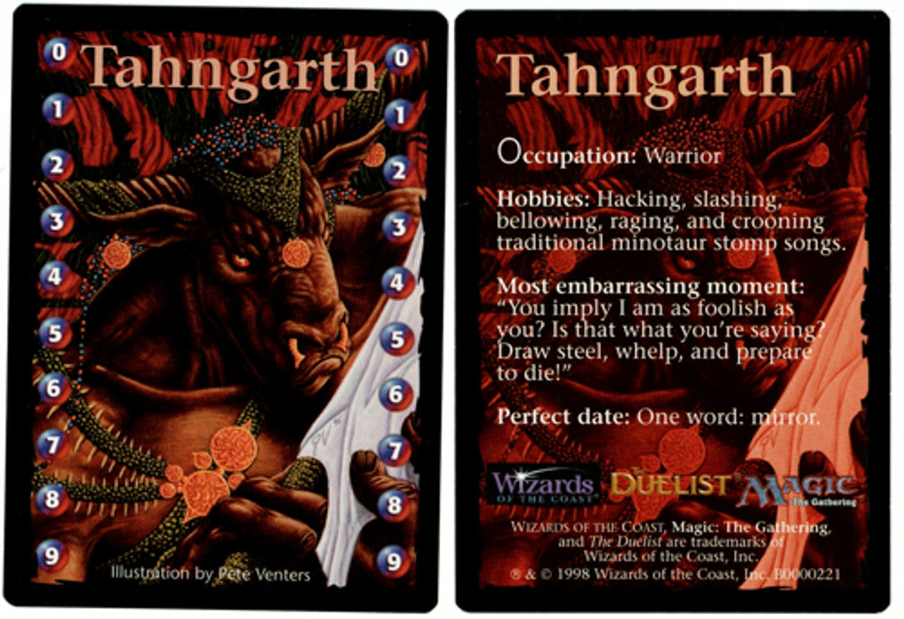 Tahngarth Life Counter Token [Media Promos] MTG Single Magic: The Gathering | Red Claw Gaming