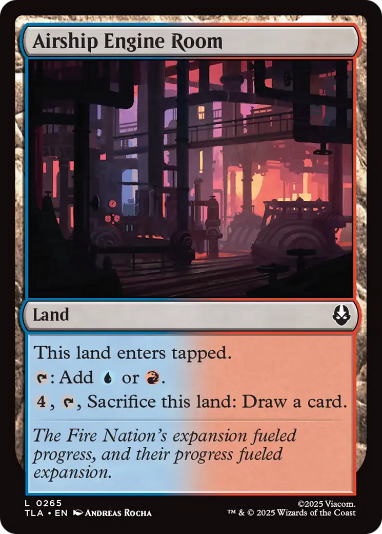 Airship Engine Room [Avatar: The Last Airbender] MTG Single Magic: The Gathering | Red Claw Gaming