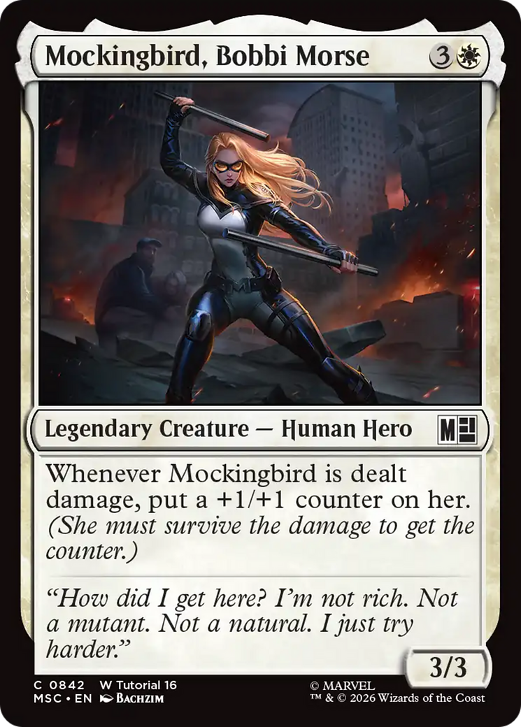 Mockingbird, Bobbi Morse (0842) [Marvel Super Heroes Commander] | Red Claw Gaming