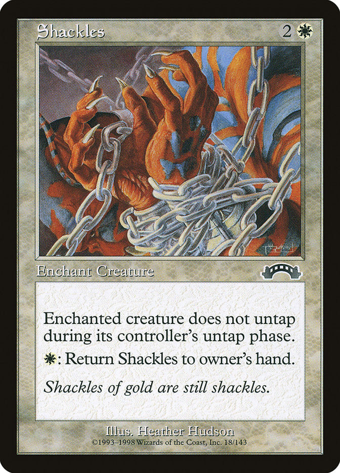 Shackles [Exodus] MTG Single Magic: The Gathering | Red Claw Gaming