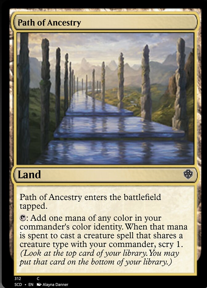 Path of Ancestry [Starter Commander Decks] MTG Single Magic: The Gathering | Red Claw Gaming