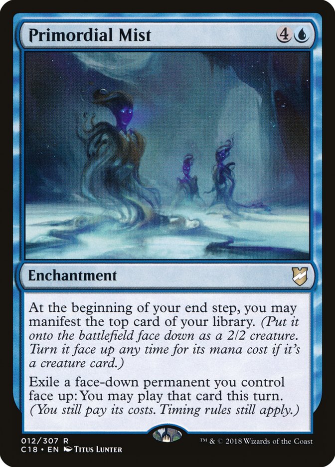 Primordial Mist [Commander 2018] MTG Single Magic: The Gathering | Red Claw Gaming