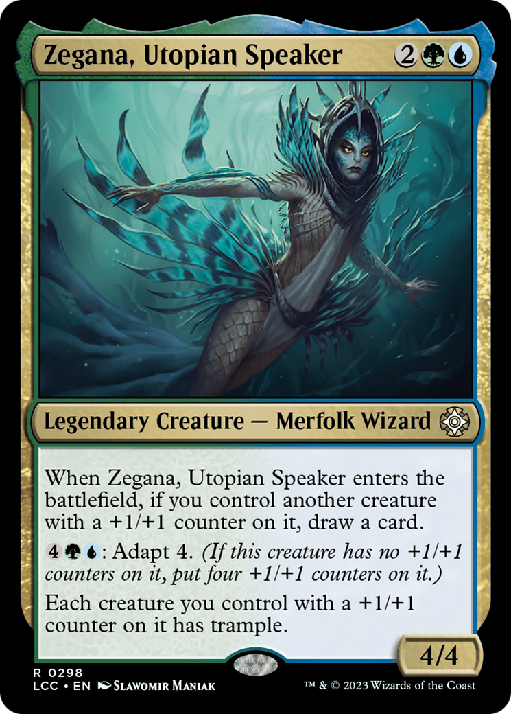 Zegana, Utopian Speaker [The Lost Caverns of Ixalan Commander] MTG Single Magic: The Gathering | Red Claw Gaming