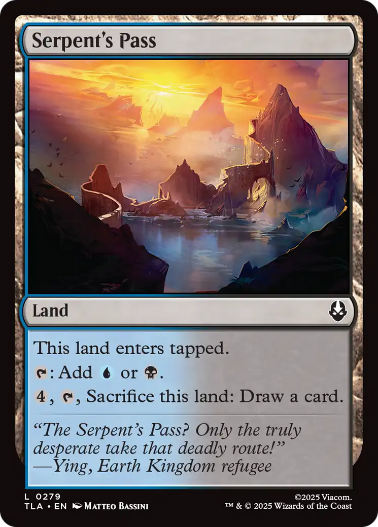 Serpent's Pass [Avatar: The Last Airbender] MTG Single Magic: The Gathering | Red Claw Gaming