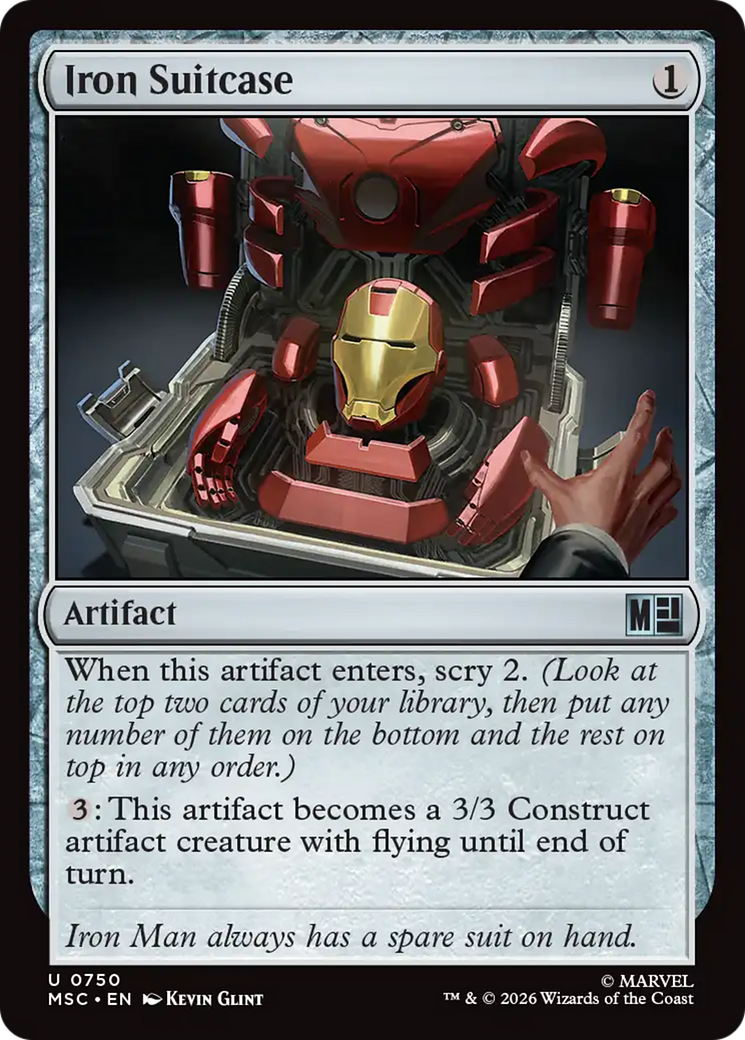 Iron Suitcase [Marvel Super Heroes Commander] | Red Claw Gaming