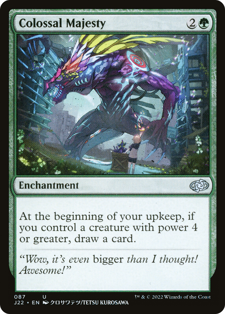 Colossal Majesty [Jumpstart 2022] MTG Single Magic: The Gathering | Red Claw Gaming