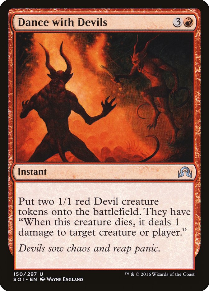 Dance with Devils [Shadows over Innistrad] MTG Single Magic: The Gathering | Red Claw Gaming