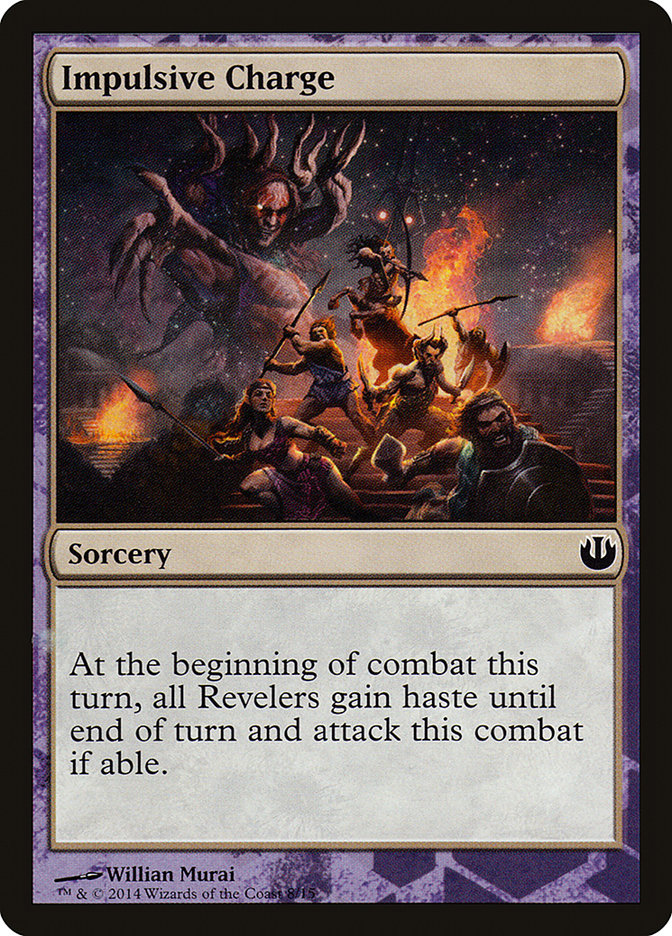 Impulsive Charge [Journey into Nyx Defeat a God] MTG Single Magic: The Gathering | Red Claw Gaming