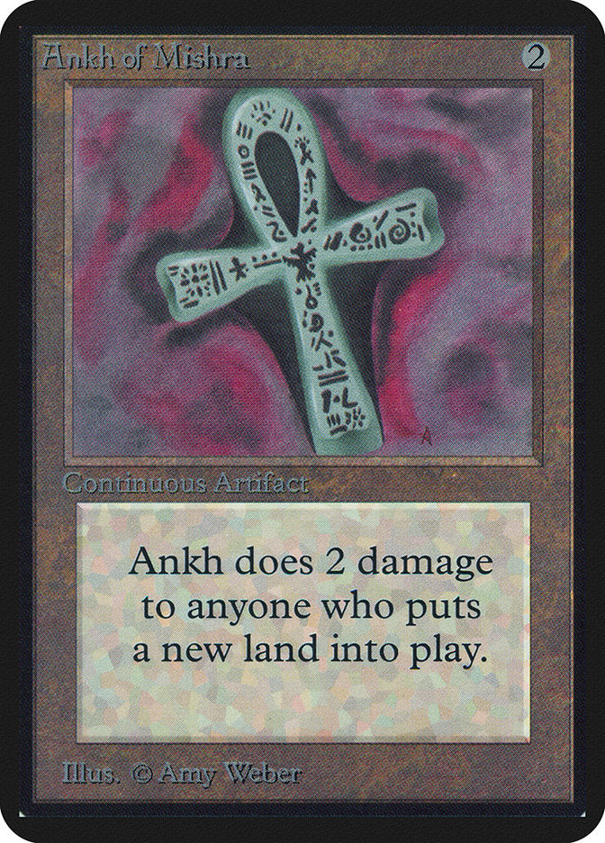 Ankh of Mishra [Alpha Edition] MTG Single Magic: The Gathering | Red Claw Gaming