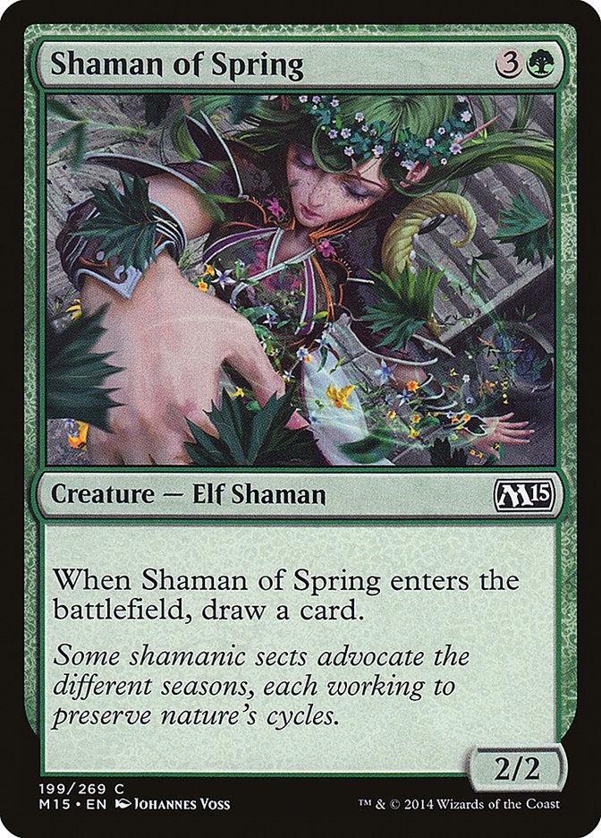 Shaman of Spring [Magic 2015] MTG Single Magic: The Gathering | Red Claw Gaming