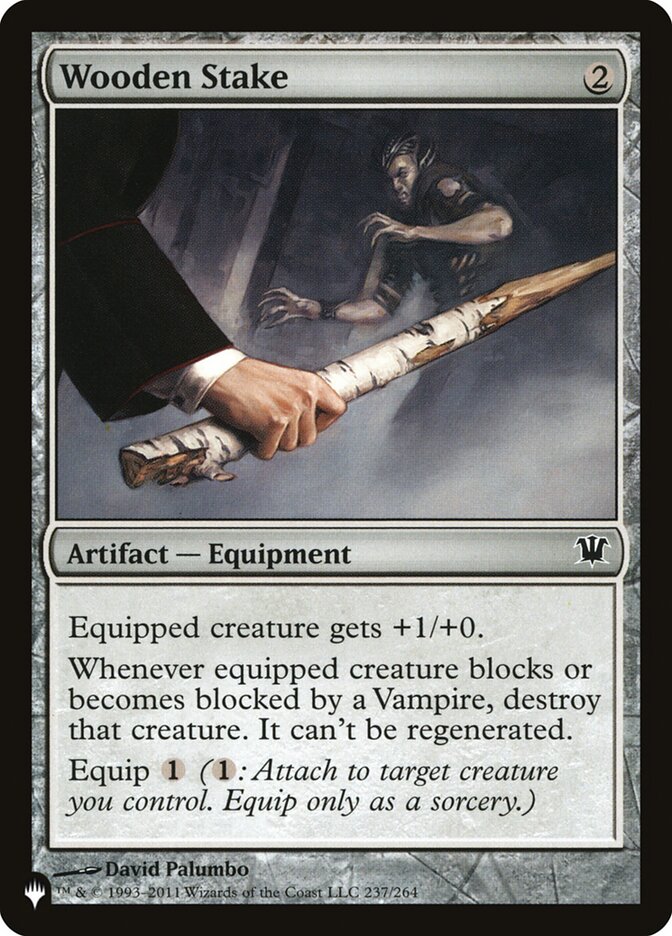 Wooden Stake [The List] MTG Single Magic: The Gathering | Red Claw Gaming