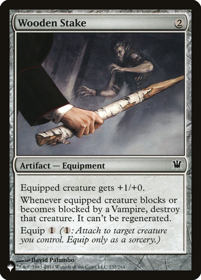 Wooden Stake [The List] MTG Single Magic: The Gathering    | Red Claw Gaming