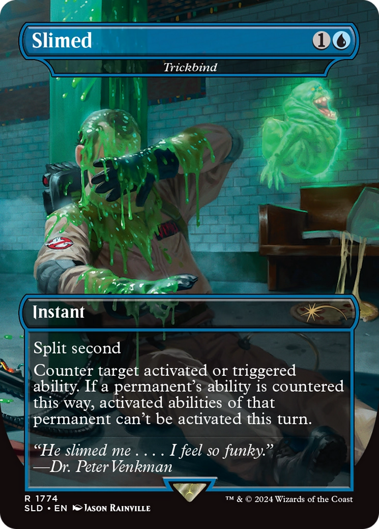 Slimed - Trickbind [Secret Lair Drop Series] MTG Single Magic: The Gathering | Red Claw Gaming