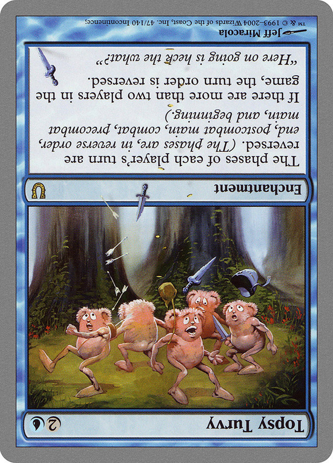 Topsy Turvy [Unhinged] MTG Single Magic: The Gathering | Red Claw Gaming