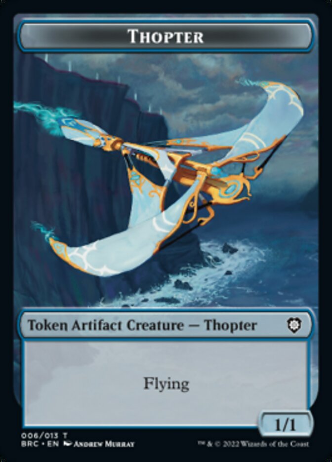 Copy // Thopter (006) Double-Sided Token [The Brothers' War Commander Tokens] MTG Single Magic: The Gathering | Red Claw Gaming