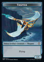 Copy // Thopter (006) Double-Sided Token [The Brothers' War Commander Tokens] MTG Single Magic: The Gathering | Red Claw Gaming