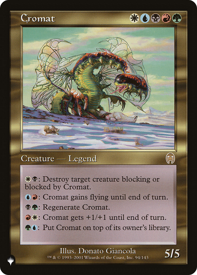 Cromat [The List] MTG Single Magic: The Gathering | Red Claw Gaming