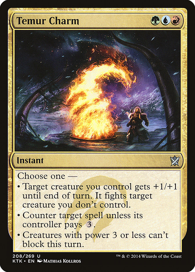 Temur Charm [Khans of Tarkir] MTG Single Magic: The Gathering | Red Claw Gaming