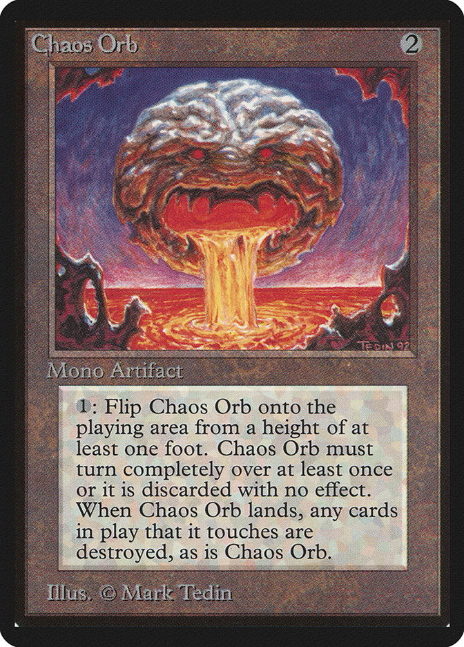 Chaos Orb [Beta Edition] MTG Single Magic: The Gathering | Red Claw Gaming