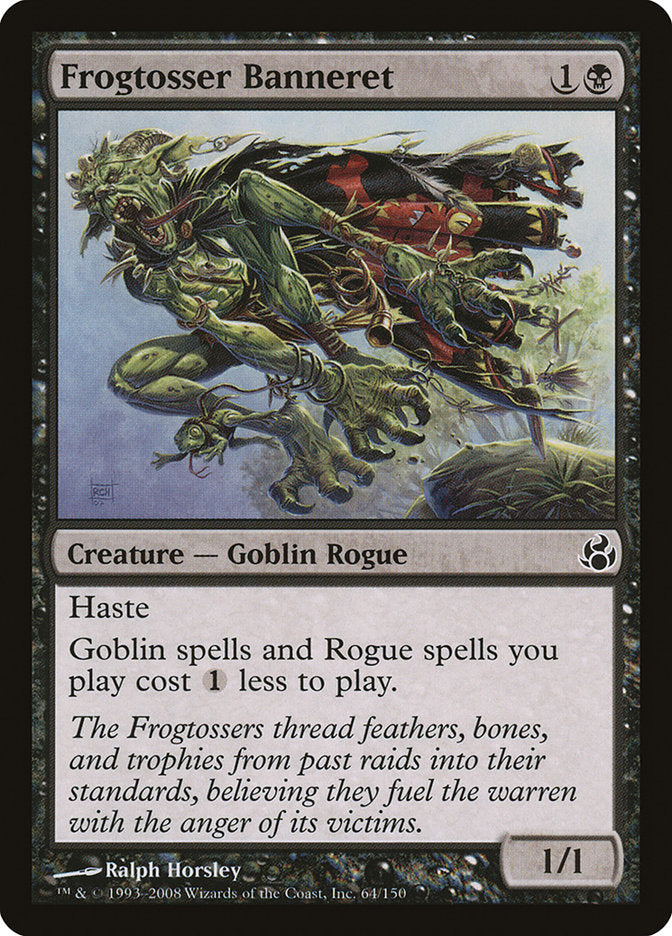 Frogtosser Banneret [Morningtide] MTG Single Magic: The Gathering | Red Claw Gaming