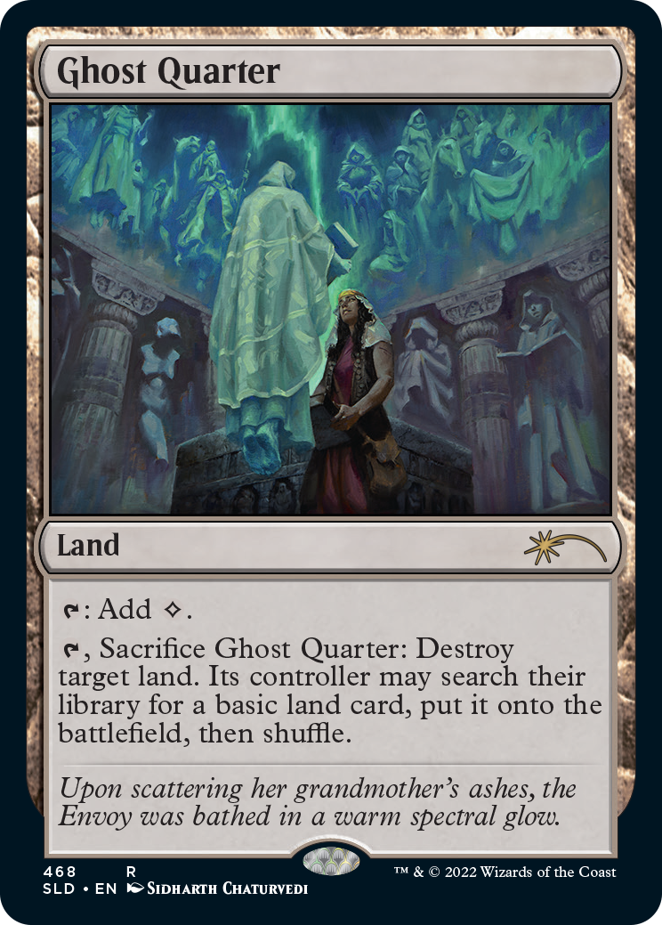 Ghost Quarter (468) [Secret Lair Drop Series] MTG Single Magic: The Gathering | Red Claw Gaming