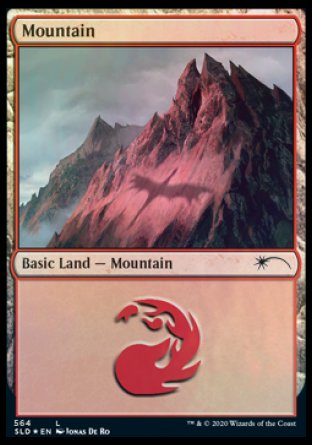 Mountain (Dragons) (564) [Secret Lair Drop Promos] MTG Single Magic: The Gathering | Red Claw Gaming