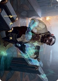 Koll, the Forgemaster Art Card (Gold-Stamped Signature) [Kaldheim Art Series] MTG Single Magic: The Gathering | Red Claw Gaming