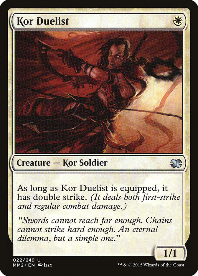 Kor Duelist [Modern Masters 2015] MTG Single Magic: The Gathering | Red Claw Gaming