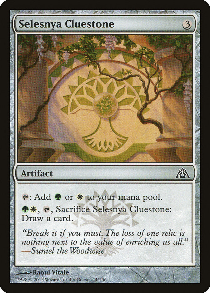 Selesnya Cluestone [Dragon's Maze] MTG Single Magic: The Gathering | Red Claw Gaming