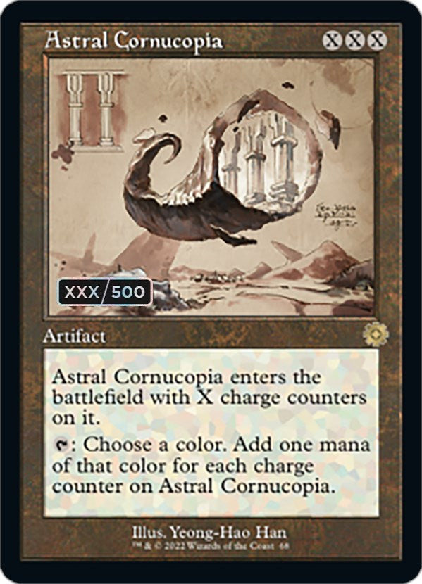 Astral Cornucopia (Retro Schematic) (Serialized) [The Brothers' War Retro Artifacts] MTG Single Magic: The Gathering | Red Claw Gaming