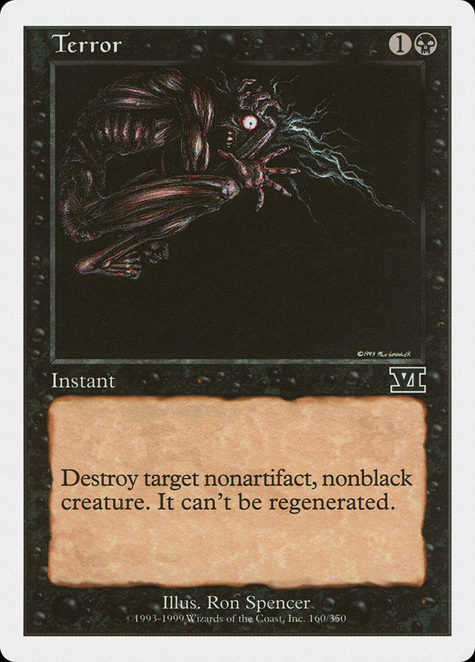 Terror [Classic Sixth Edition] MTG Single Magic: The Gathering | Red Claw Gaming