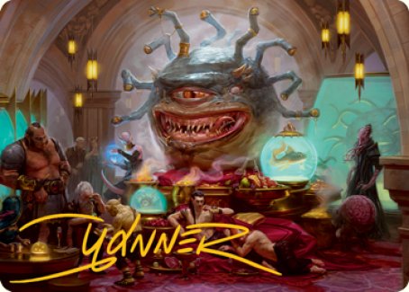 Xanathar, Guild Kingpin Art Card (Gold-Stamped Signature) [Dungeons & Dragons: Adventures in the Forgotten Realms Art Series] MTG Single Magic: The Gathering | Red Claw Gaming