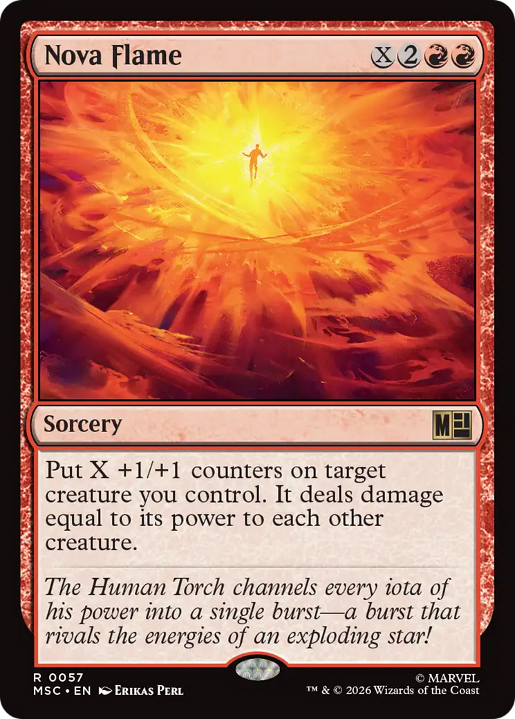 Nova Flame [Marvel Super Heroes Commander] | Red Claw Gaming
