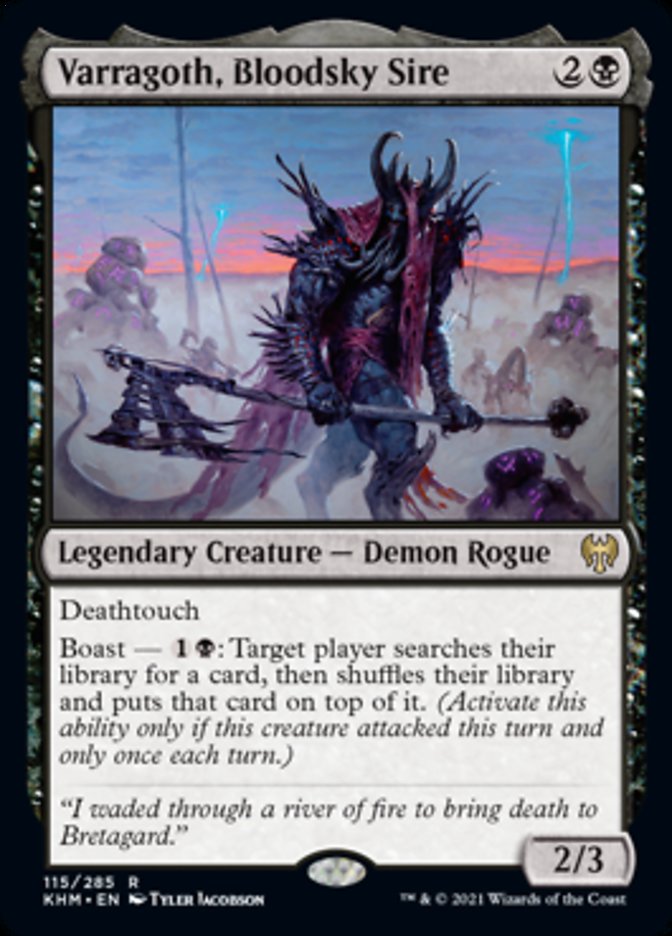 Varragoth, Bloodsky Sire [Kaldheim] MTG Single Magic: The Gathering | Red Claw Gaming
