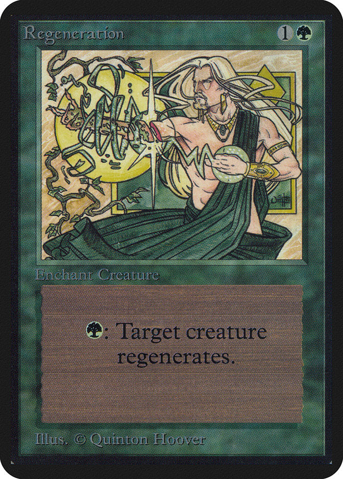 Regeneration [Alpha Edition] MTG Single Magic: The Gathering | Red Claw Gaming