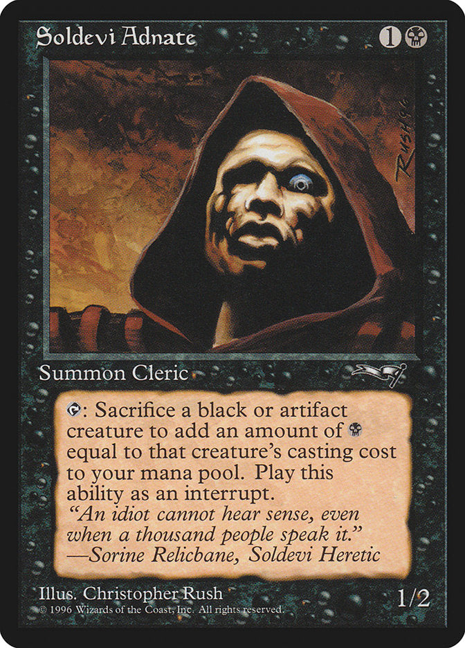 Soldevi Adnate (One Eye) [Alliances] MTG Single Magic: The Gathering | Red Claw Gaming