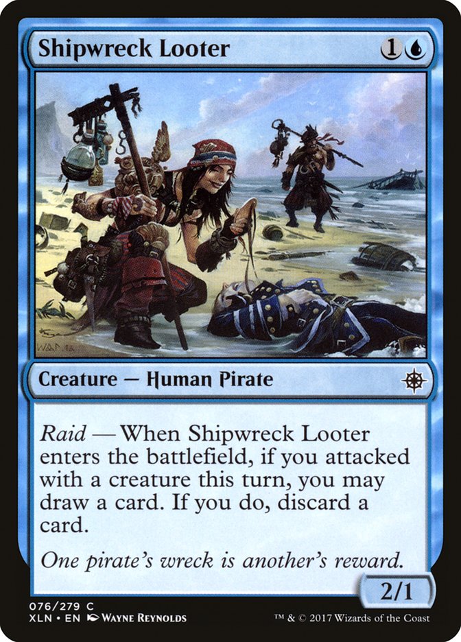 Shipwreck Looter [Ixalan] MTG Single Magic: The Gathering | Red Claw Gaming