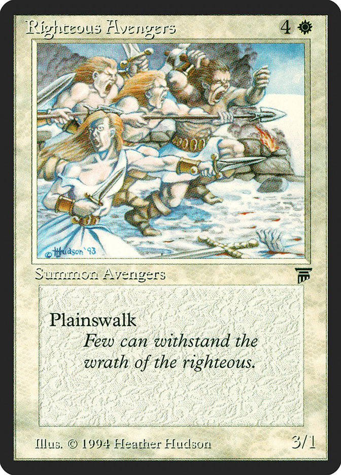 Righteous Avengers [Legends] MTG Single Magic: The Gathering | Red Claw Gaming