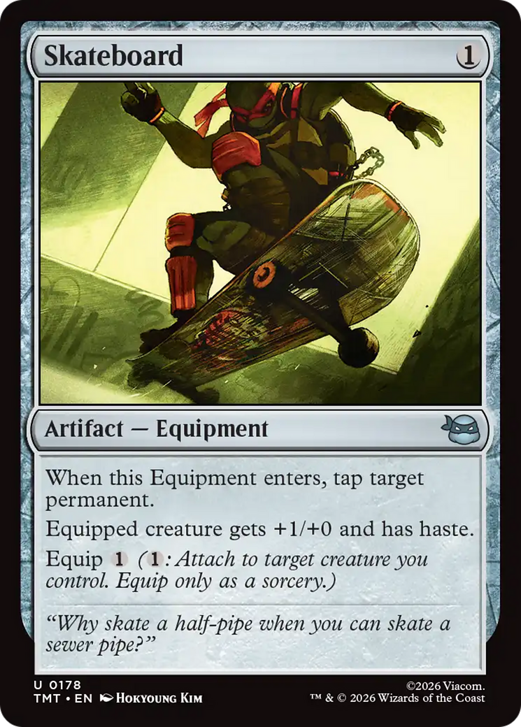 Skateboard [Teenage Mutant Ninja Turtles] MTG Single Magic: The Gathering | Red Claw Gaming