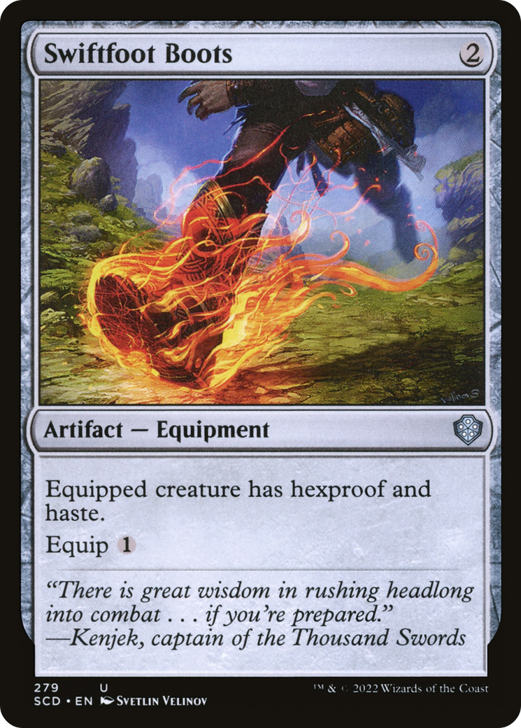 Swiftfoot Boots [Starter Commander Decks] MTG Single Magic: The Gathering | Red Claw Gaming