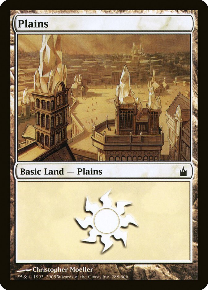 Plains (288) [Ravnica: City of Guilds] MTG Single Magic: The Gathering | Red Claw Gaming